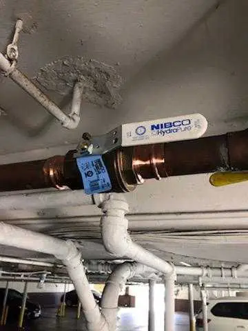 Copper pipe repair and valve work for Backflow Testing in Millbrae